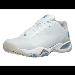 Prince T22.5 white/blue Tennis Court Shoes 6.0 (no insole)